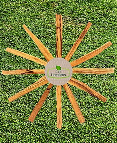 60 Palo Santo Smudging Bulk Lot Sticks, High Resin Palo Santo, Holy Wood. Premium Certified Authentic, Wild Harvested Incense Stick for Purifying, Cleansing, Healing (60 Sticks) - SHOP NO2CO2