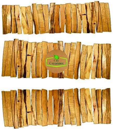 60 Palo Santo Smudging Bulk Lot Sticks, High Resin Palo Santo, Holy Wood. Premium Certified Authentic, Wild Harvested Incense Stick for Purifying, Cleansing, Healing (60 Sticks) - SHOP NO2CO2