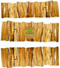 60 Palo Santo Smudging Bulk Lot Sticks, High Resin Palo Santo, Holy Wood. Premium Certified Authentic, Wild Harvested Incense Stick for Purifying, Cleansing, Healing (60 Sticks) - SHOP NO2CO2