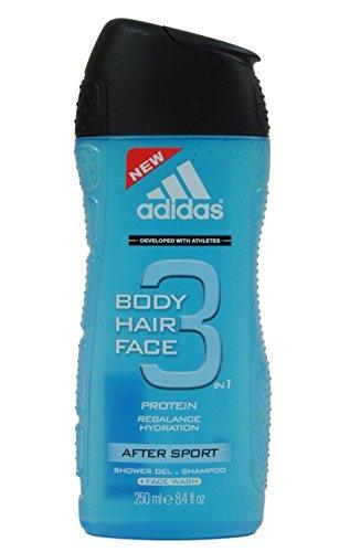 Adidas for Men Hair & Body Shower Gel - After Sport (250ml) - SHOP NO2CO2