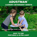 ADUSTMAN Laundry Detergent Sheets (Strips) 124 Loads 2 Pack Fresh Breeze Liquid-Less Technology - SHOP NO2CO2