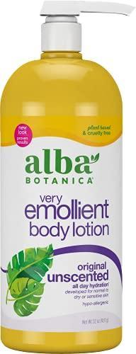 Alba Botanica Very Emollient Body Lotion, Unscented Original, 32 Oz - SHOP NO2CO2