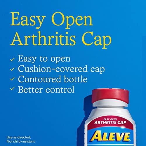 Aleve Gelcaps with Easy Open Arthritis Cap, Naproxen Sodium, Arthritis Pain Relief Medicine, Medication for Arthritis Pain, 160 Count - SHOP NO2CO2