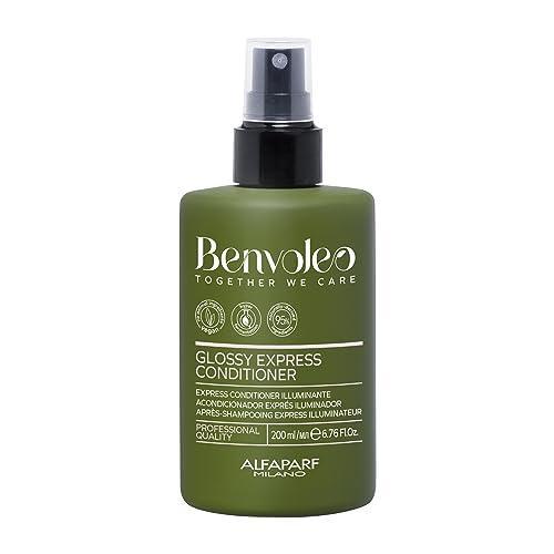 Alfaparf Milano Benvoleo Glossy Express Conditioner for Dull Hair - Clean, Vegan, Sustainable Hair Care - Provides Softness and Radiance - Paraffin Free - Natural Ingredients - 6.76 FL. Oz. - SHOP NO2CO2