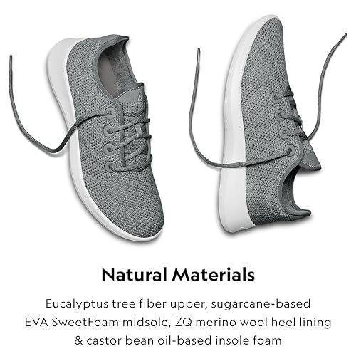 Allbirds Men’s Tree Runners Everyday Sneakers, Machine Washable Shoe Made with Natural Materials - SHOP NO2CO2