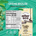 Alter Eco Creme Brulee Truffle Thins, Chocolate Bar with Gooey Ganache Truffle Filling, Organic, Gluten & Soy-Free, Non-GMO Snacks, No Additives, Recyclable Packaging, Fair Trade (6-Pack Creme Brulee) - SHOP NO2CO2