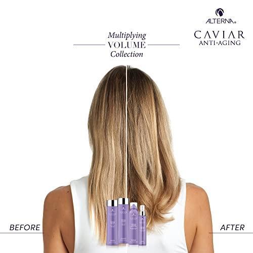 Alterna Caviar Anti-Aging Multiplying Volume Shampoo | For Fine, Thin Hair | Create Instant Volume and Thickness | Sulfate Free - SHOP NO2CO2