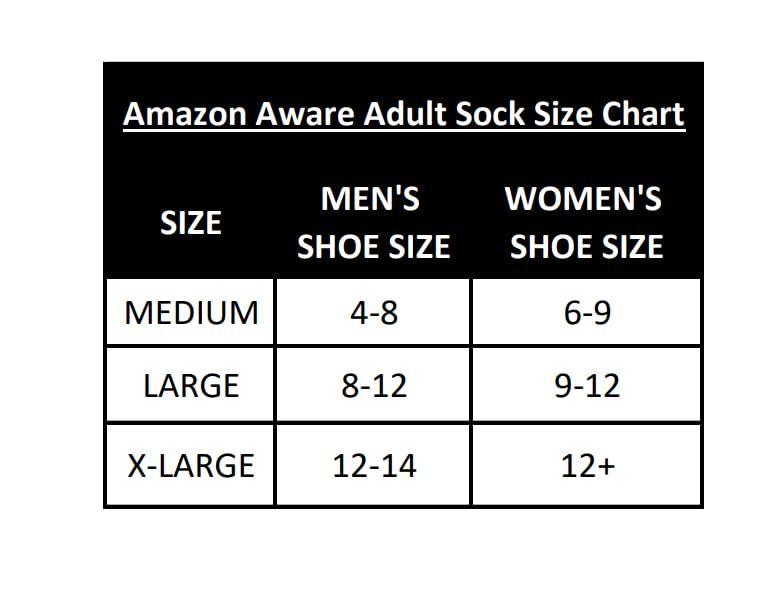 Amazon Aware Unisex Adults' Heavy Cushion Crew Sock, 3 Pairs - SHOP NO2CO2