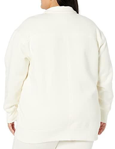 Amazon Aware Women's Relaxed-Fit Half Zip Tunic Sweatshirt (Available in Plus Size) - SHOP NO2CO2