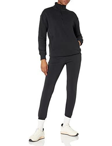 Amazon Aware Women's Relaxed-Fit Half Zip Tunic Sweatshirt (Available in Plus Size) - SHOP NO2CO2