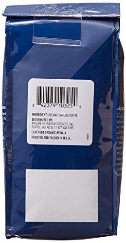 AmazonFresh Organic Fair Trade Peru Ground Coffee, Medium Roast, 12 Ounce (Pack of 3) - SHOP NO2CO2