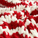 Amélie Home Chunky Knit Blanket Throw, Thick Soft Yarn Chunky Throw 50x60, Handmade Chenille Cable Knitted Crochet Throw Blanket, Warm Rope Knot Blanket for Couch Bed Sofa, Red White Stripe - SHOP NO2CO2