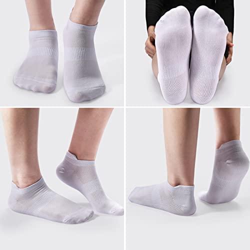 ATBITER Ankle Socks Women's Thin Athletic Running Low Cut No Show Socks With Heel Tab 4/6/8Pairs - SHOP NO2CO2