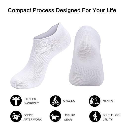 ATBITER Ankle Socks Women's Thin Athletic Running Low Cut No Show Socks With Heel Tab 4/6/8Pairs - SHOP NO2CO2