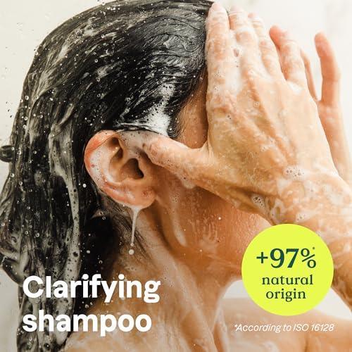 ATTITUDE Clarifying Hair Shampoo, EWG Verified, Dermatologically Tested, Plant- and Mineral-Based, Vegan Beauty Products, Lemon Leaves and White Tea, 16 Fl Oz - SHOP NO2CO2