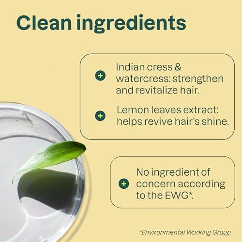 ATTITUDE Clarifying Hair Shampoo, EWG Verified, Dermatologically Tested, Plant- and Mineral-Based, Vegan Beauty Products, Lemon Leaves and White Tea, 16 Fl Oz - SHOP NO2CO2