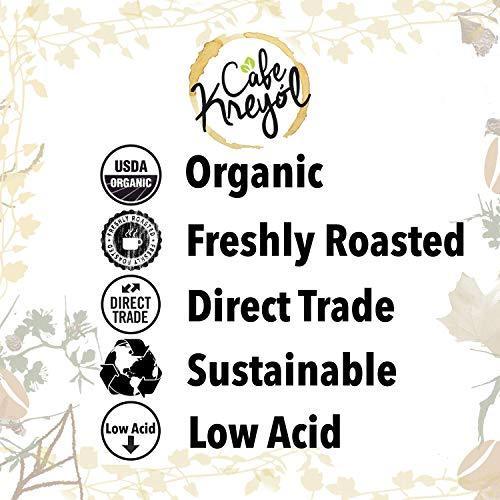 Award Winning - Cafe Kreyol Organic 18 Rabbit Microlot Coffee | 12 oz - Light Roast Whole Bean Coffee - USDA Certified Organic - SHOP NO2CO2