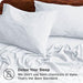 Bare Home Sandwashed Queen Sheet Set - Premium 1800 Ultra-Soft Microfiber Queen Bed Sheets - Incredible Softness - Deep Pocket - Bedding Sheets & Pillowcases (Queen, Sandwashed White) - SHOP NO2CO2