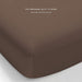 BASIC CHOICE Brushed Microfiber Bed Sheet Set, Brown, Queen, 4 Pieces - SHOP NO2CO2