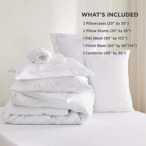 Bedsure Linen Duvet Cover Queen Linen Cotton Blend Duvet Cover Set - 3  Pieces Co