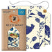 Bee's Wrap - Lunch Pack - Made in the US - Beeswax Food Wrap - Bees and Bears Print - 3 Pieces (Sandwich Wrap, 2 Medium Food Wraps) - SHOP NO2CO2