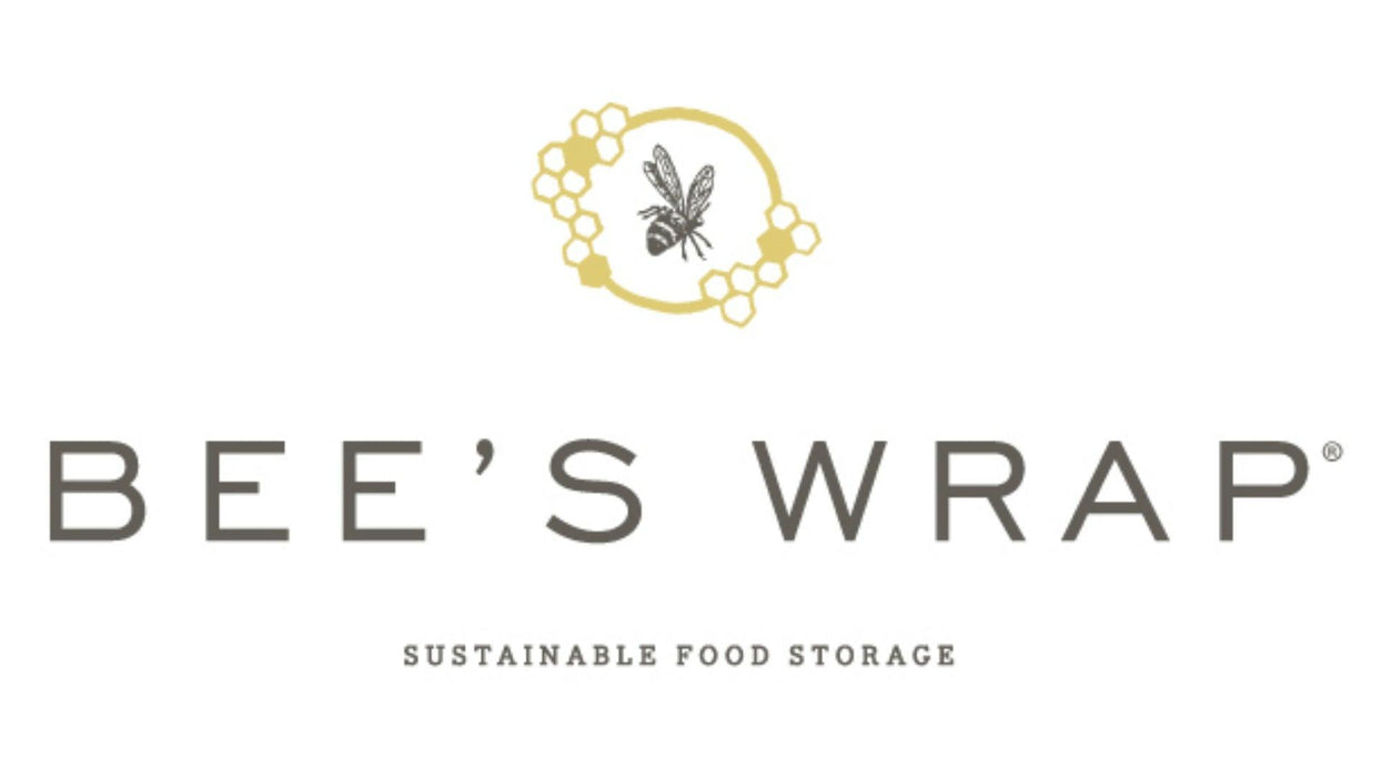 Bee's Wrap - Lunch Pack - Made in the US - Beeswax Food Wrap - Bees and Bears Print - 3 Pieces (Sandwich Wrap, 2 Medium Food Wraps) - SHOP NO2CO2