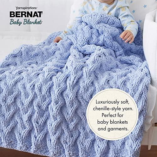 Bernat Blanket Chunky Chenile Acrylic Yarn - 1 Pack of 300g/10.5oz #6 Super Bulky Heavy Weight Yarn for Knitting and Crocheting, Amigurumi, Thick Blankets (Funny Prints, 220 Yards 1-Pack) - SHOP NO2CO2