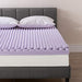 Best Price Mattress 4 Inch Egg Crate Memory Foam Mattress Topper with Soothing Lavender Infusion, CertiPUR-US Certified, Twin XL - SHOP NO2CO2