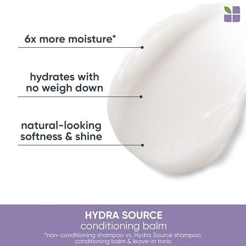 Biolage Hydra Source Conditioning Balm | Deep Conditioner | Hydrates, Nourishes & Repairs Dry, Damaged Hair | Moisturizing | Vegan & Sulfate-Free | For Medium To Coarse Hair - SHOP NO2CO2