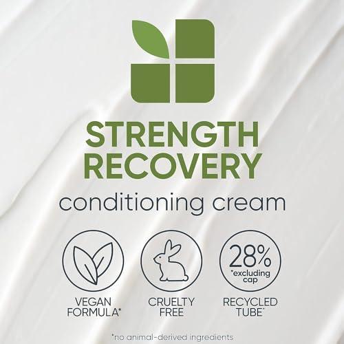 Biolage Strength Recovery Shampoo & Conditioner Set | Repairs Extremely Damaged Hair & Reduces Breakage | For All Dry & Sensitized Hair | Vegan | Cruelty-Free - SHOP NO2CO2