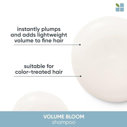 Biolage Volume Bloom Shampoo | Volumizing Shampoo | Lightweight Volume & Shine | For Fine Hair | Paraben & Silicone-Free | Vegan | Cruelty Free | Salon Shampoo - SHOP NO2CO2