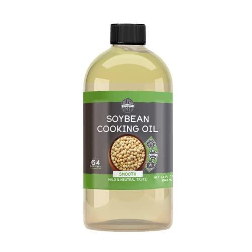 Birch & Meadow 32 fl oz of Soybean Cooking Oil, Mild & Neutral Taste - SHOP NO2CO2