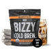 Bizzy Organic Cold Brew Coffee | Breakfast Blend | Coarse Ground Coffee | Medium-Light Roast | Micro Sifted | Specialty Grade | 100% Arabica | Brew Bags | 4 Count | Makes 14 Cups - SHOP NO2CO2