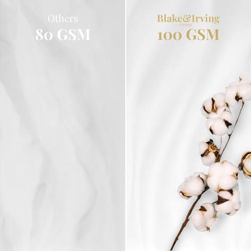 Blake & Irving Group Full Sheets Set- 4 Pcs, Breathable Cooling Sheets, Double Brushed, Wrinkle Resistant Deep Pocket Sheet, Bedding Sheets & Pillowcases - White - SHOP NO2CO2