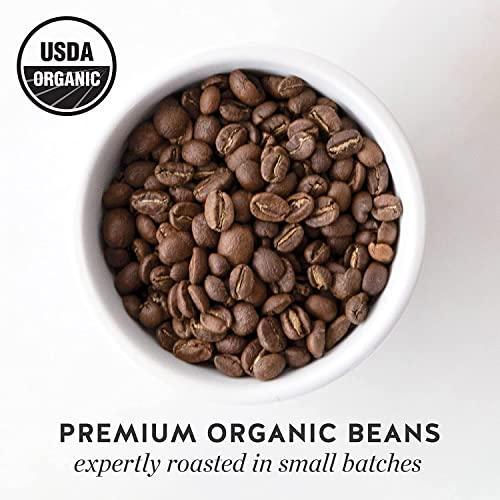 Blue Bottle Coffee Organic Whole Bean Coffee Variety Pack, 1 Bag Bright Blend Coffee, 1 Bag Bold Blend Coffee, 1 Bag Balanced Blend Coffee, 12-Ounce Bags (Pack of 3) - SHOP NO2CO2