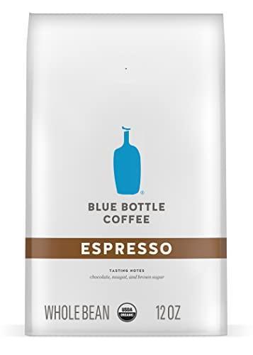 Blue Bottle Whole Bean Organic Coffee, Espresso, Dark Roast, 12 Ounce bag (Pack of 1) - SHOP NO2CO2