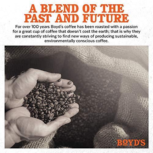 Boyd's Coffee Good Morning Blend – Medium Roast Ground Coffee – Blended from 100% Arabica – Rich & Full-Flavored – 12 oz. - SHOP NO2CO2