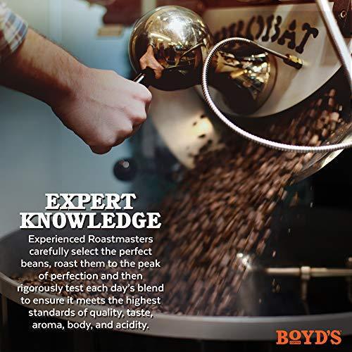 Boyd's Coffee Good Morning Blend – Medium Roast Ground Coffee – Blended from 100% Arabica – Rich & Full-Flavored – 12 oz. - SHOP NO2CO2