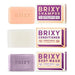 BRIXY Shower Bundle – 1 Bar Shampoo, 1 Bar Conditioner and 1 Bar Body Wash + The Bar Boat Designed to Hold All Three in A Modern Self Draining Soap Tray - SHOP NO2CO2