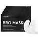 BRO MASK Under Eye Gel Pads: Cooling Eye Patches for Dark Circles and Puffiness | Anti Aging Hydrogel Eye Patch Set w/ Bakuchiol, Green Tea, Hyaluronic Acid, Caffeine, Niacinamide/Vitamin B3 -6 Pairs - SHOP NO2CO2