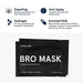 BRO MASK Under Eye Gel Pads: Cooling Eye Patches for Dark Circles and Puffiness | Anti Aging Hydrogel Eye Patch Set w/ Bakuchiol, Green Tea, Hyaluronic Acid, Caffeine, Niacinamide/Vitamin B3 -6 Pairs - SHOP NO2CO2