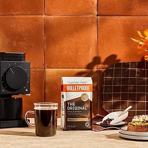 Bulletproof Original Medium Roast Whole Bean Coffee, 12 Ounces, 100% Arabica Coffee Sourced from Guatemala, Colombia, & El Salvador - SHOP NO2CO2