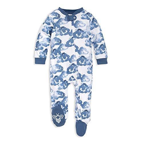 Burt's Bees Baby baby-boys Sleep and Play Pjs, 100% Organic Cotton One-piece Zip Front Romper Jumpsuit Pajamas - SHOP NO2CO2