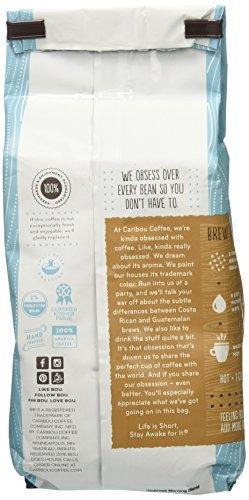 Caribou Coffee, Daybreak Morning Blend, Whole Bean, 12 oz. Bag, Breakfast Blend of Light Roast Coffee Beans from the Americas & East Africa, Bright Body with A Smooth Finish; Sustainable Sourcing - SHOP NO2CO2