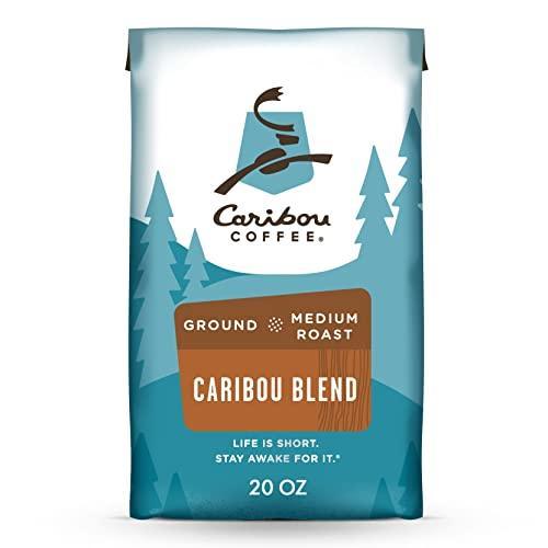 Caribou Coffee, Medium Roast Ground Coffee - Caribou Blend 20 Ounce Bag - SHOP NO2CO2