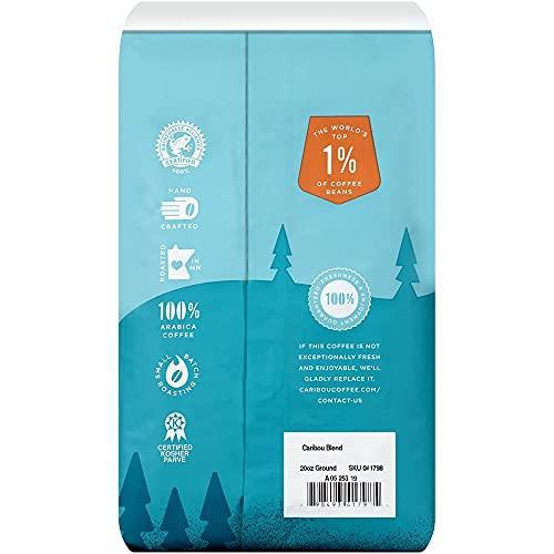 Caribou Coffee, Medium Roast Ground Coffee - Caribou Blend 20 Ounce Bag - SHOP NO2CO2