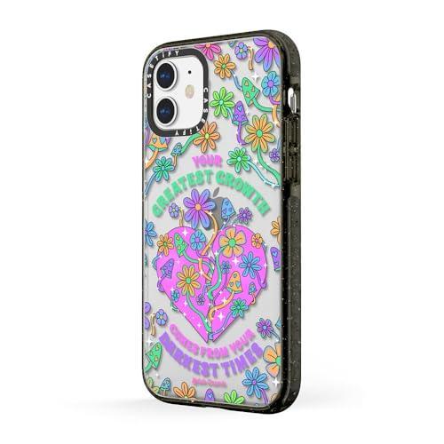 CASETiFY Impact Case for iPhone 11 - Your Greatest Growth by Kelsie Trainor - Clear Black - SHOP NO2CO2