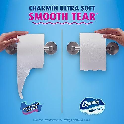 Charmin Ultra Soft Toilet Paper 6 Mega Rolls = 24 Regular Rolls - SHOP NO2CO2