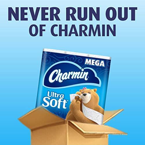 Charmin Ultra Soft Toilet Paper, 9 Mega Rolls Bath Tissue = 36 Regular Rolls - SHOP NO2CO2