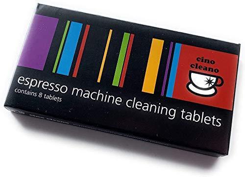 Cino Cleano Espresso Machine Cleaning Tablets, for Breville Espresso Machines, Descaling Tablets for Baristas (Pack of 2, 16 Tablets) - SHOP NO2CO2